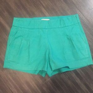 J. Crew turquoise shorts. Size 4
